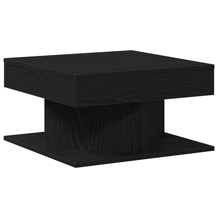 Masă de cafea Stejar Negru 57 x 57 x 30 cm Lemn compozit - WALTI WALTI