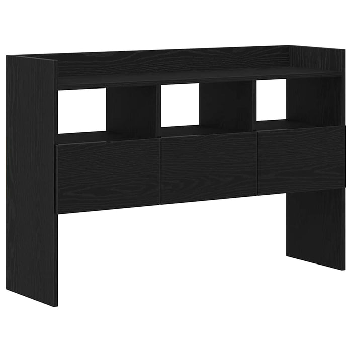 Bufet cu sertar Stejar Negru 105 x 30 x 70 cm Lemn compozit - WALTI WALTI