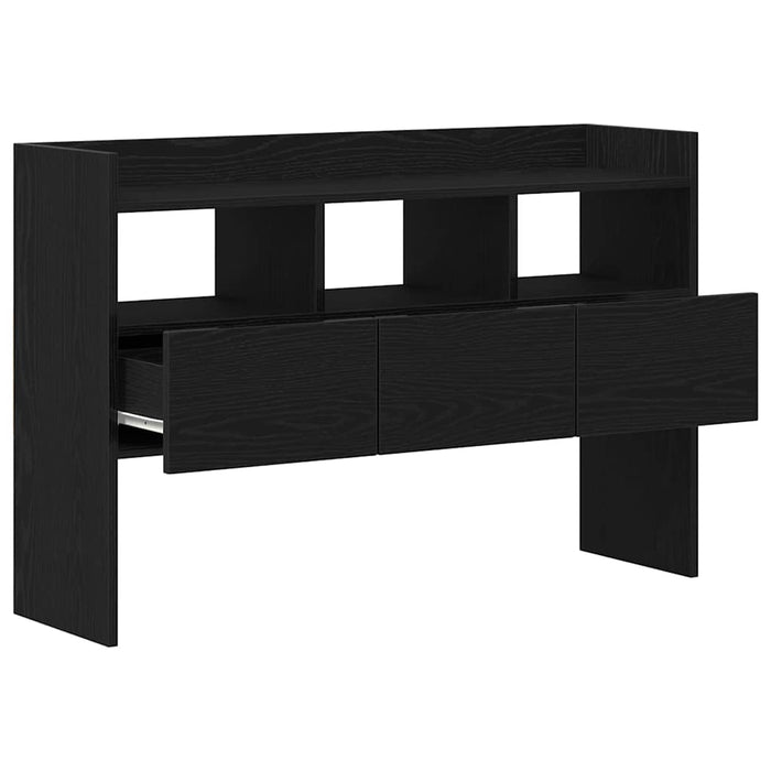 Bufet cu sertar Stejar Negru 105 x 30 x 70 cm Lemn compozit - WALTI WALTI