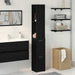 Dulap de Baie Stejar Negru 25 x 25 x 170 cm Lemn compozit - WALTI WALTI