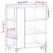 Dulap de depozitare Stejar Negru 60 x 35 x 75 cm Lemn compozit - WALTI WALTI