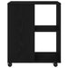 Dulap de depozitare cu roata Stejar Negru 60 x 53 x 72,5 cm - WALTI WALTI