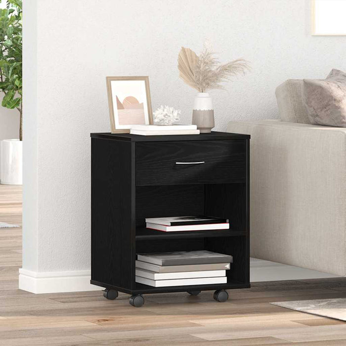 Dulap de depozitare Stejar Negru 46 x 36 x 59 cm Lemn compozit - WALTI WALTI
