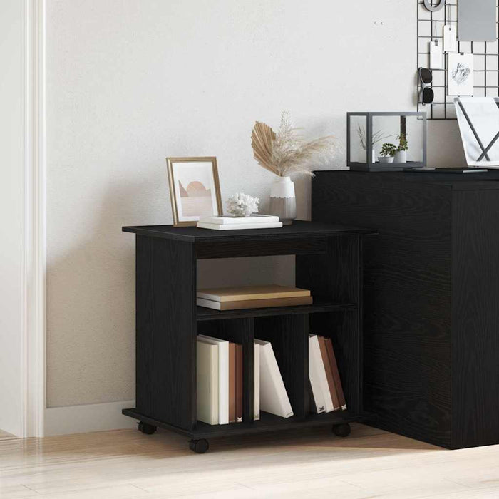 Cabinet mobil Stejar Negru 60 x 45 x 55 cm Lemn compozit - WALTI WALTI