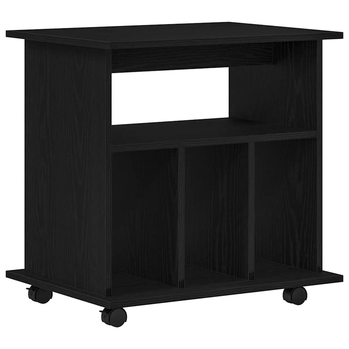 Cabinet mobil Stejar Negru 60 x 45 x 55 cm Lemn compozit - WALTI WALTI