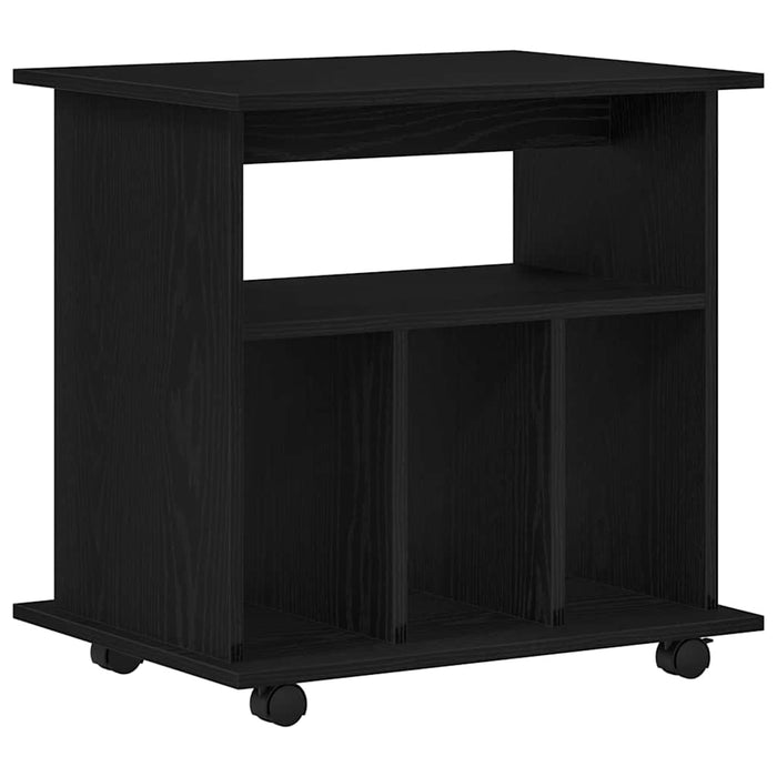 Cabinet mobil Stejar Negru 60 x 45 x 55 cm Lemn compozit - WALTI WALTI