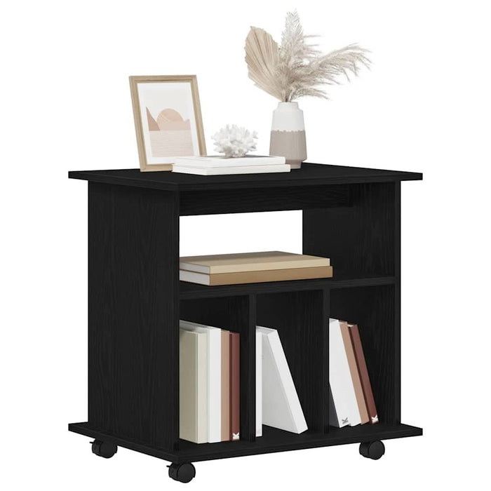 Cabinet mobil Stejar Negru 60 x 45 x 55 cm Lemn compozit - WALTI WALTI