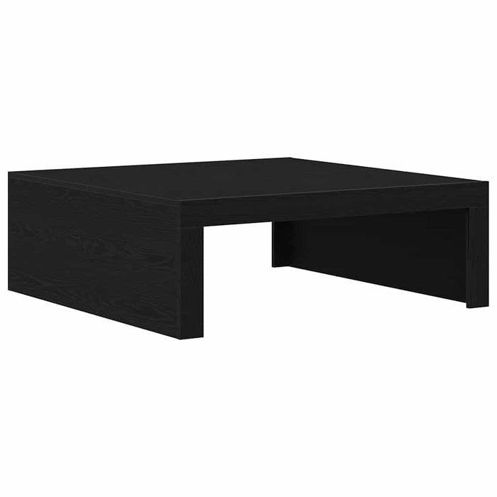Masă de cafea Stejar Negru 100 x 100 x 35 cm Lemn compozit - WALTI WALTI