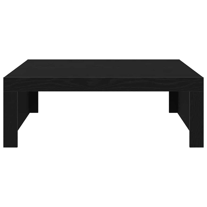 Masă de cafea Stejar Negru 100 x 100 x 35 cm Lemn compozit - WALTI WALTI