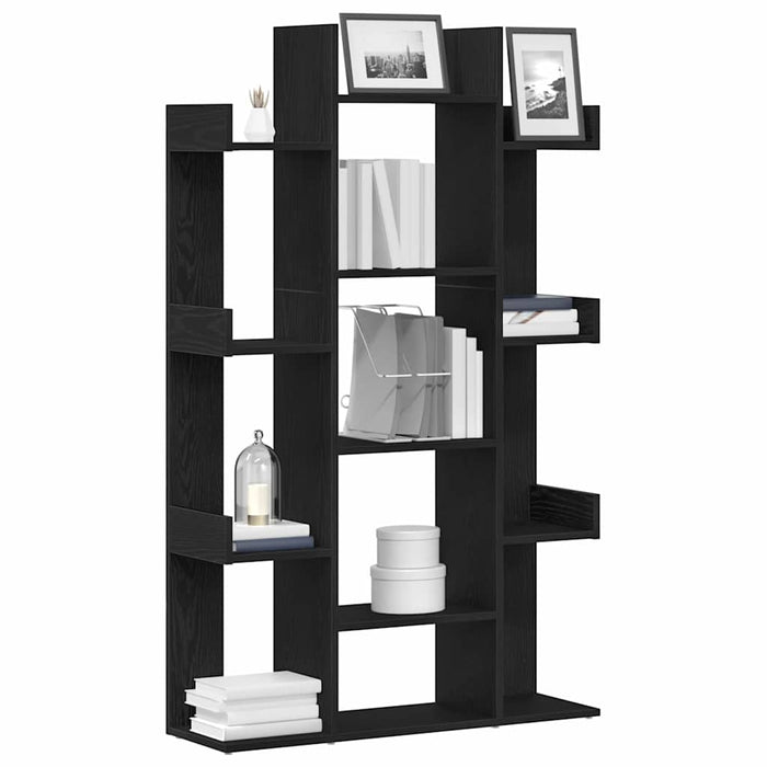 Bibliotecă Stejar Negru 86 x 25,5 x 140 cm Lemn compozit - WALTI WALTI