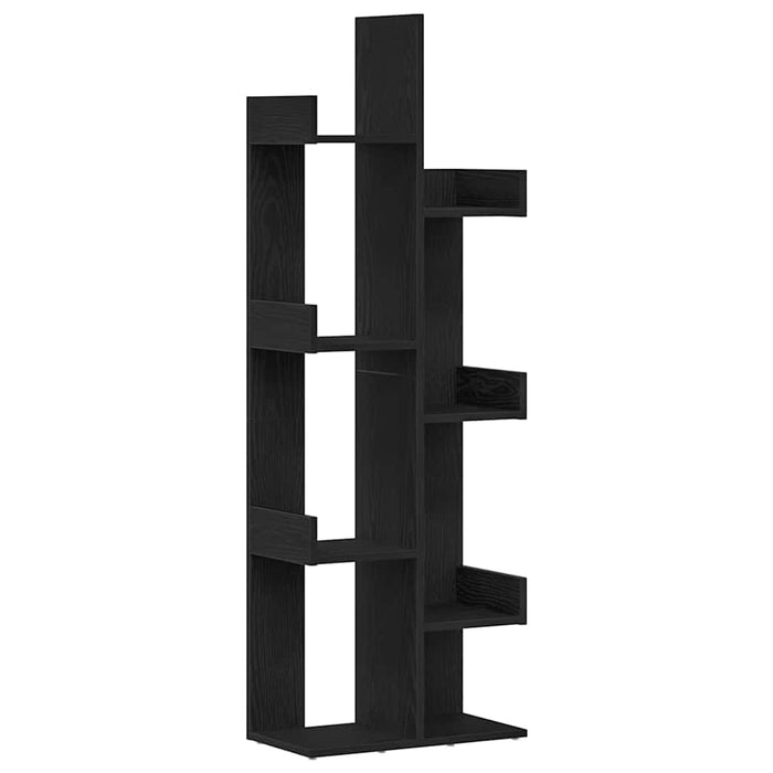 Bibliotecă Stejar Negru 48 x 25,5 x 140 cm Lemn compozit - WALTI WALTI