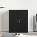 Dulap pentru pantofi Stejar Negru 60 x 35 x 70 cm Lemn compozit - WALTI WALTI
