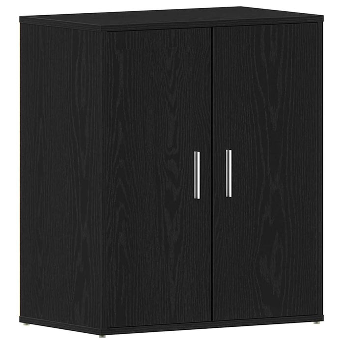 Dulap pentru pantofi Stejar Negru 60 x 35 x 70 cm Lemn compozit - WALTI WALTI