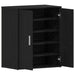 Dulap pentru pantofi Stejar Negru 60 x 35 x 70 cm Lemn compozit - WALTI WALTI