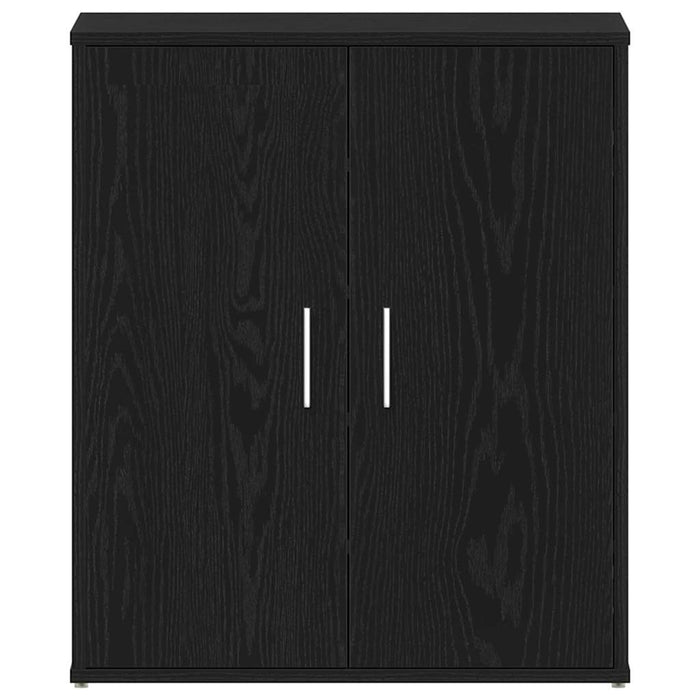 Dulap pentru pantofi Stejar Negru 60 x 35 x 70 cm Lemn compozit - WALTI WALTI