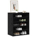 Dulap pentru pantofi Stejar Negru 60 x 35 x 70 cm Lemn compozit - WALTI WALTI