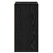 Dulap pentru pantofi Stejar Negru 60 x 35 x 70 cm Lemn compozit - WALTI WALTI