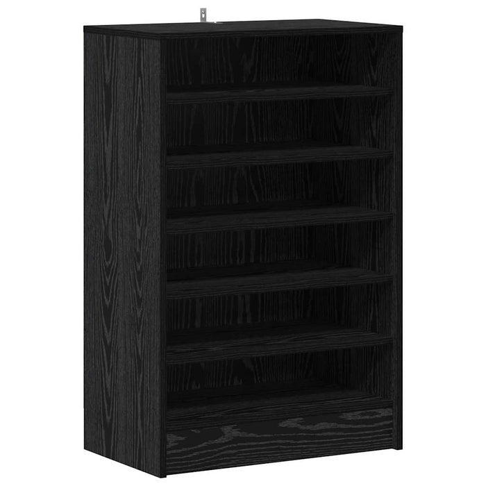 Dulap pentru pantofi Stejar Negru 60 x 35 x 92 cm Lemn compozit - WALTI WALTI