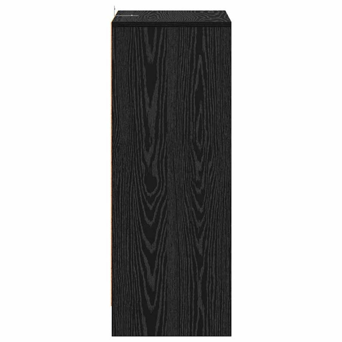 Dulap pentru pantofi Stejar Negru 60 x 35 x 92 cm Lemn compozit - WALTI WALTI