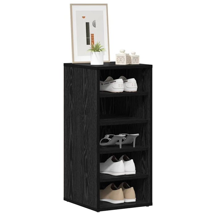 Dulap pentru pantofi cu raft 2 pcs Stejar Negru 32 x 35 x 70 cm - WALTI WALTI
