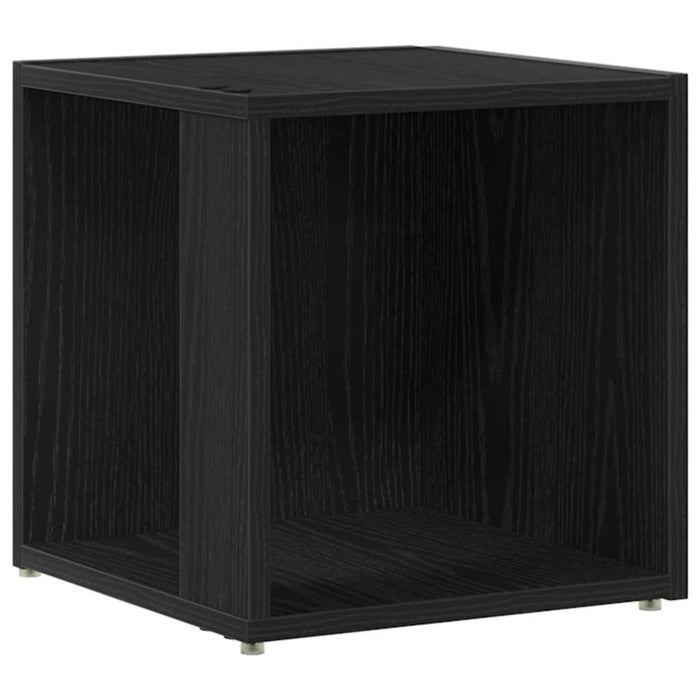 Rafturi de colț Stejar Negru 33 x 33 x 34,5 cm Lemn compozit - WALTI WALTI