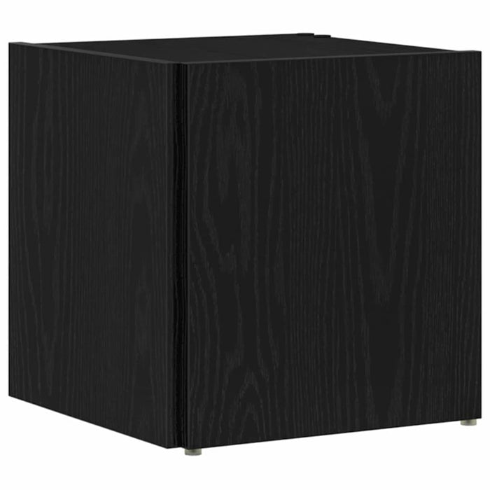 Rafturi de colț Stejar Negru 33 x 33 x 34,5 cm Lemn compozit - WALTI WALTI