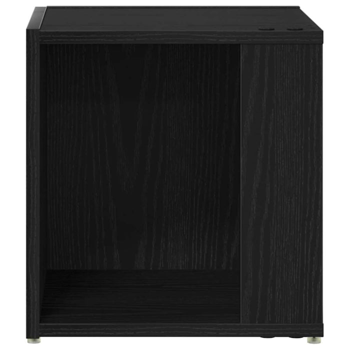 Rafturi de colț Stejar Negru 33 x 33 x 34,5 cm Lemn compozit - WALTI WALTI