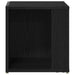 Rafturi de colț Stejar Negru 33 x 33 x 34,5 cm Lemn compozit - WALTI WALTI