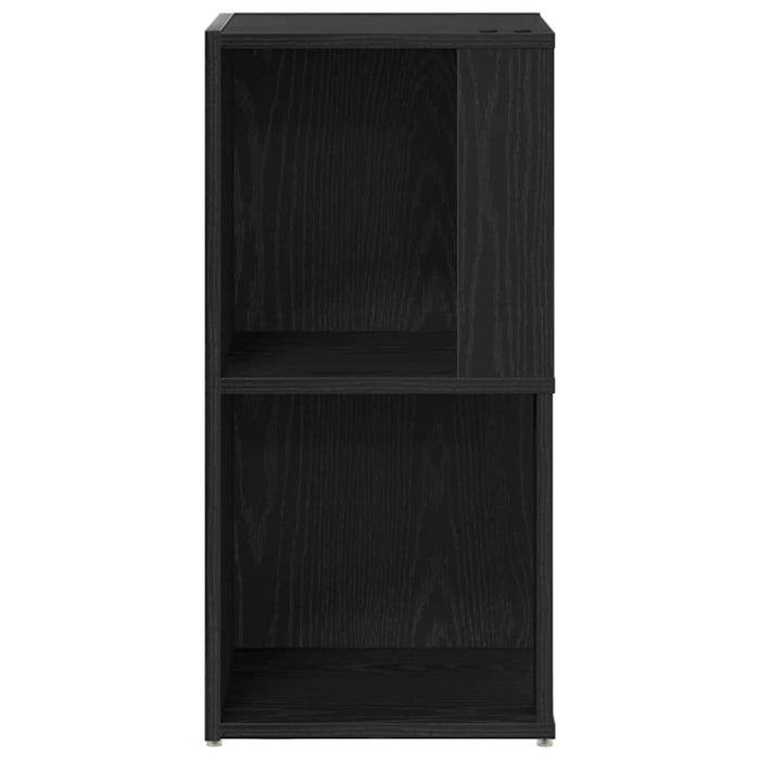 Rafturi de colț Stejar Negru 33 x 33 x 67 cm Lemn compozit - WALTI WALTI