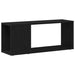 Set comodă TV Stejar Negru 80 x 24 x 32 cm Lemn compozit - WALTI WALTI