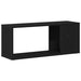 Set comodă TV Stejar Negru 80 x 24 x 32 cm Lemn compozit - WALTI WALTI