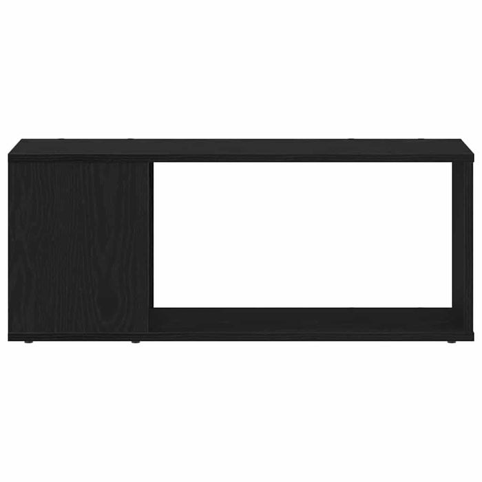 Set comodă TV Stejar Negru 80 x 24 x 32 cm Lemn compozit - WALTI WALTI