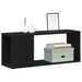Set comodă TV Stejar Negru 80 x 24 x 32 cm Lemn compozit - WALTI WALTI