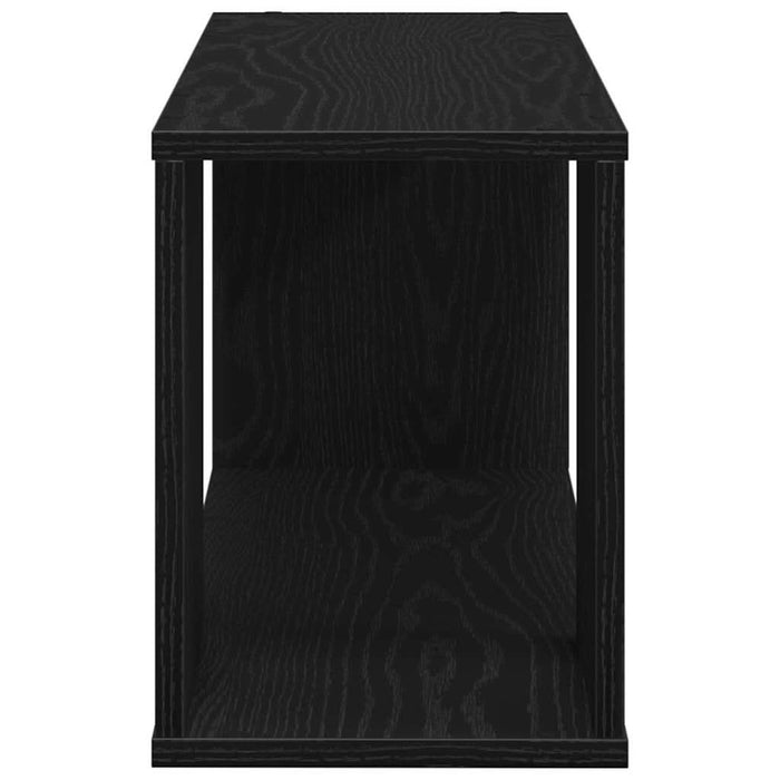 Set comodă TV Stejar Negru 80 x 24 x 32 cm Lemn compozit - WALTI WALTI