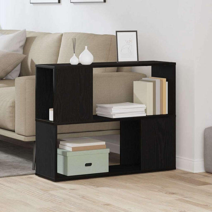 Set comodă TV Stejar Negru 80 x 24 x 63 cm Lemn compozit - WALTI WALTI