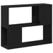 Set comodă TV Stejar Negru 80 x 24 x 63 cm Lemn compozit - WALTI WALTI