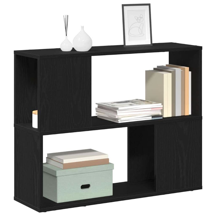 Set comodă TV Stejar Negru 80 x 24 x 63 cm Lemn compozit - WALTI WALTI