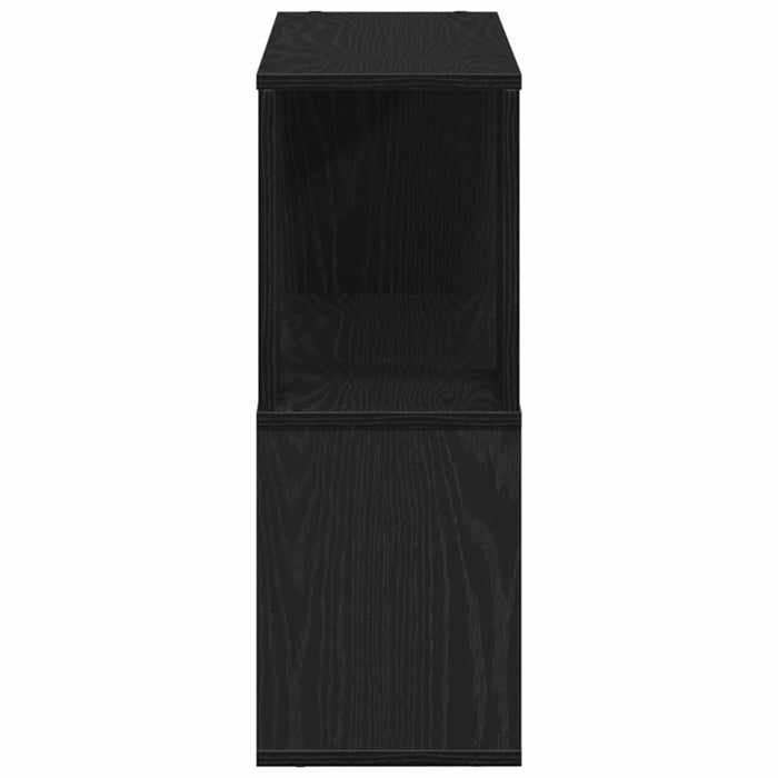 Set comodă TV Stejar Negru 80 x 24 x 63 cm Lemn compozit - WALTI WALTI