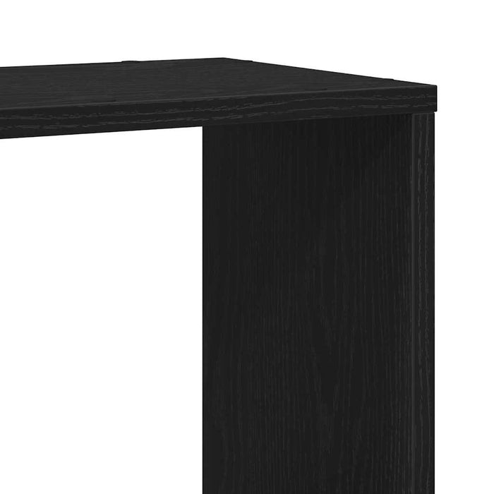 Set comodă TV Stejar Negru 100 x 24 x 94 cm Lemn compozit - WALTI WALTI