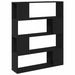 Set comodă TV Stejar Negru 100 x 24 x 124,5 cm Lemn compozit - WALTI WALTI