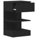 Dulap de noapte Stejar Negru 40 x 35 x 65 cm Lemn compozit - WALTI WALTI