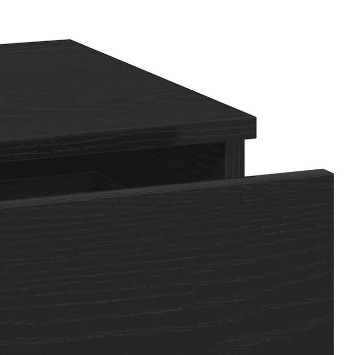 Dulap de noapte cu sertar 2 pcs Stejar Negru 40 x 35 x 65 cm - WALTI WALTI