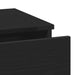 Dulap de noapte cu sertar 2 pcs Stejar Negru 40 x 35 x 65 cm - WALTI WALTI