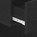 Dulap de noapte cu sertar 2 pcs Stejar Negru 40 x 35 x 65 cm - WALTI WALTI