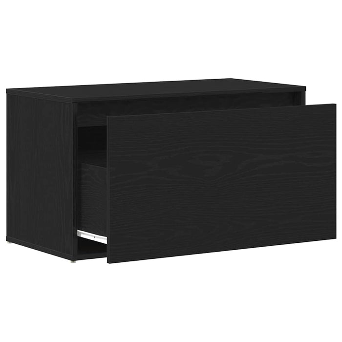 Bancă pentru hol Stejar Negru 80 x 40 x 45 cm Lemn compozit - WALTI WALTI