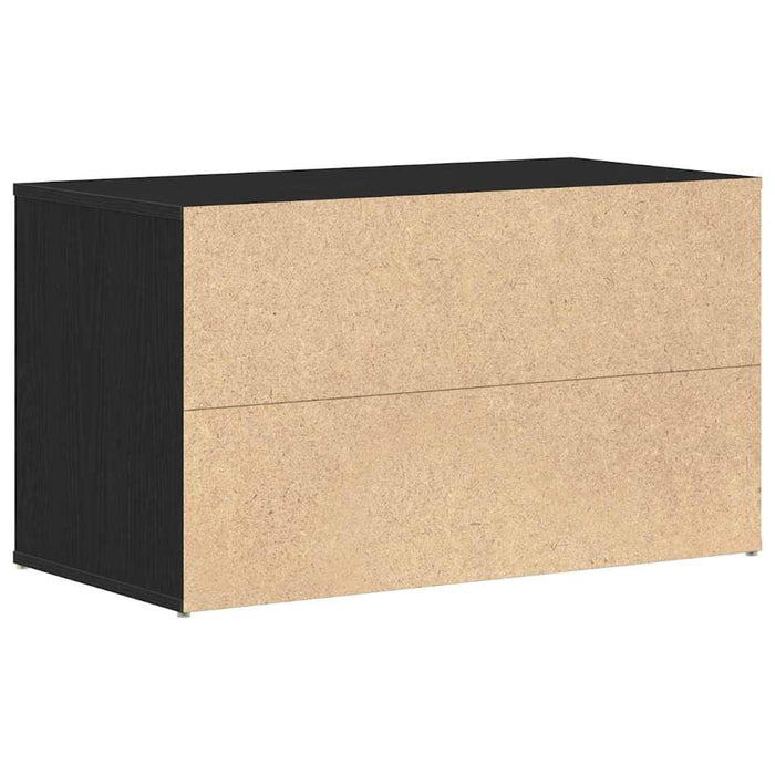 Bancă pentru hol Stejar Negru 80 x 40 x 45 cm Lemn compozit - WALTI WALTI
