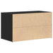 Bancă pentru hol Stejar Negru 80 x 40 x 45 cm Lemn compozit - WALTI WALTI