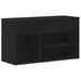 Bancă pentru pantofi Stejar Negru 80 x 30 x 45 cm Lemn compozit - WALTI WALTI