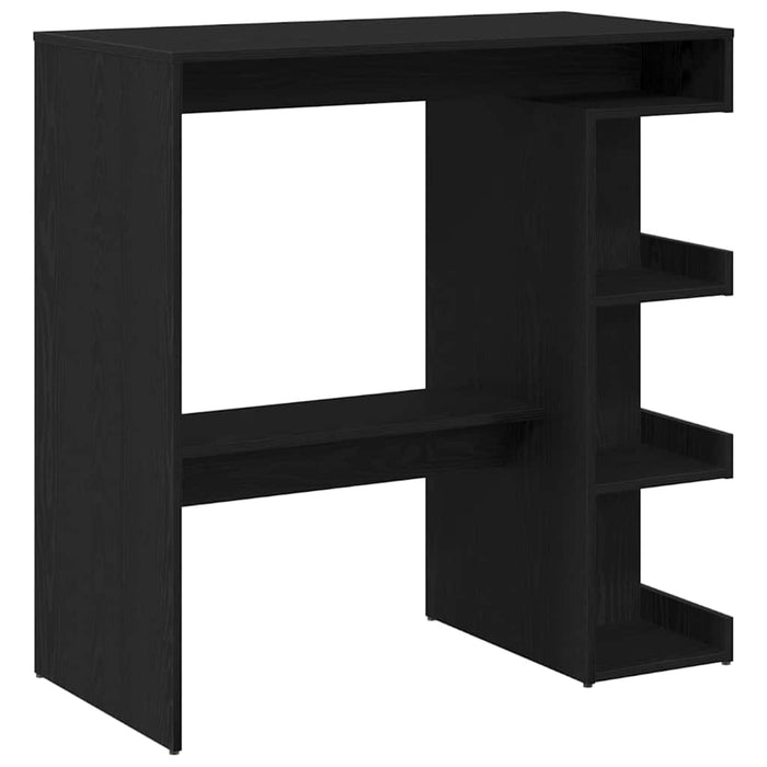 Masă de bar Stejar Negru 100 x 48 x 101,5 cm Lemn compozit - WALTI WALTI