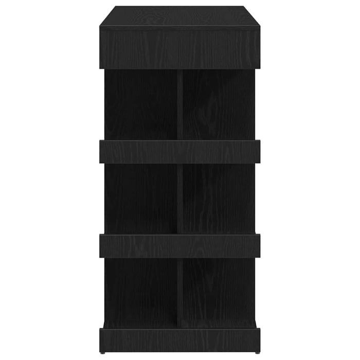 Masă de bar Stejar Negru 100 x 48 x 101,5 cm Lemn compozit - WALTI WALTI